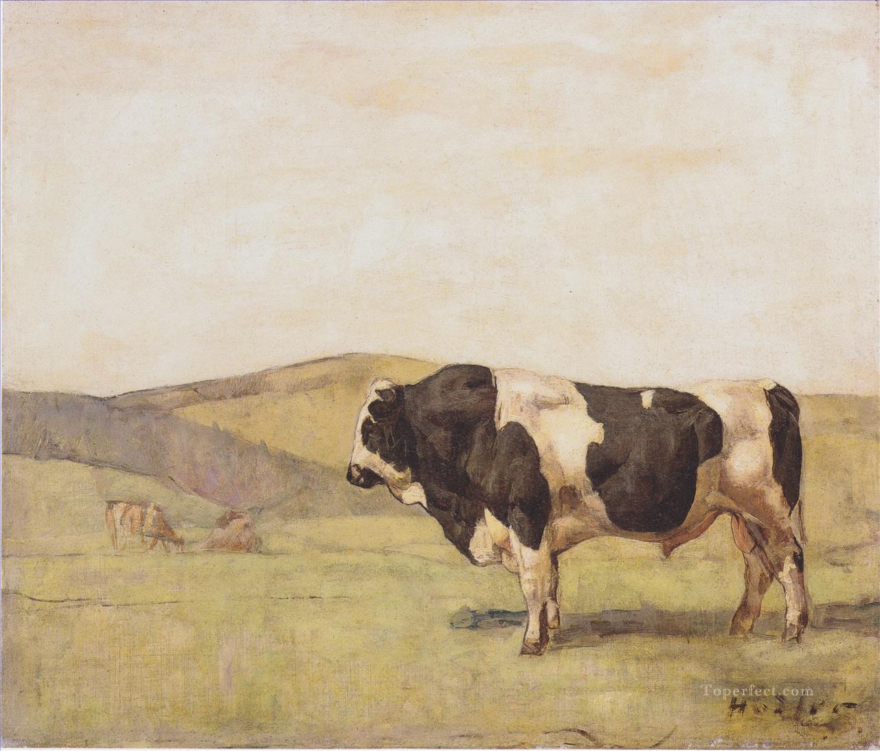 le taureau 1878 Peintures à l'huile